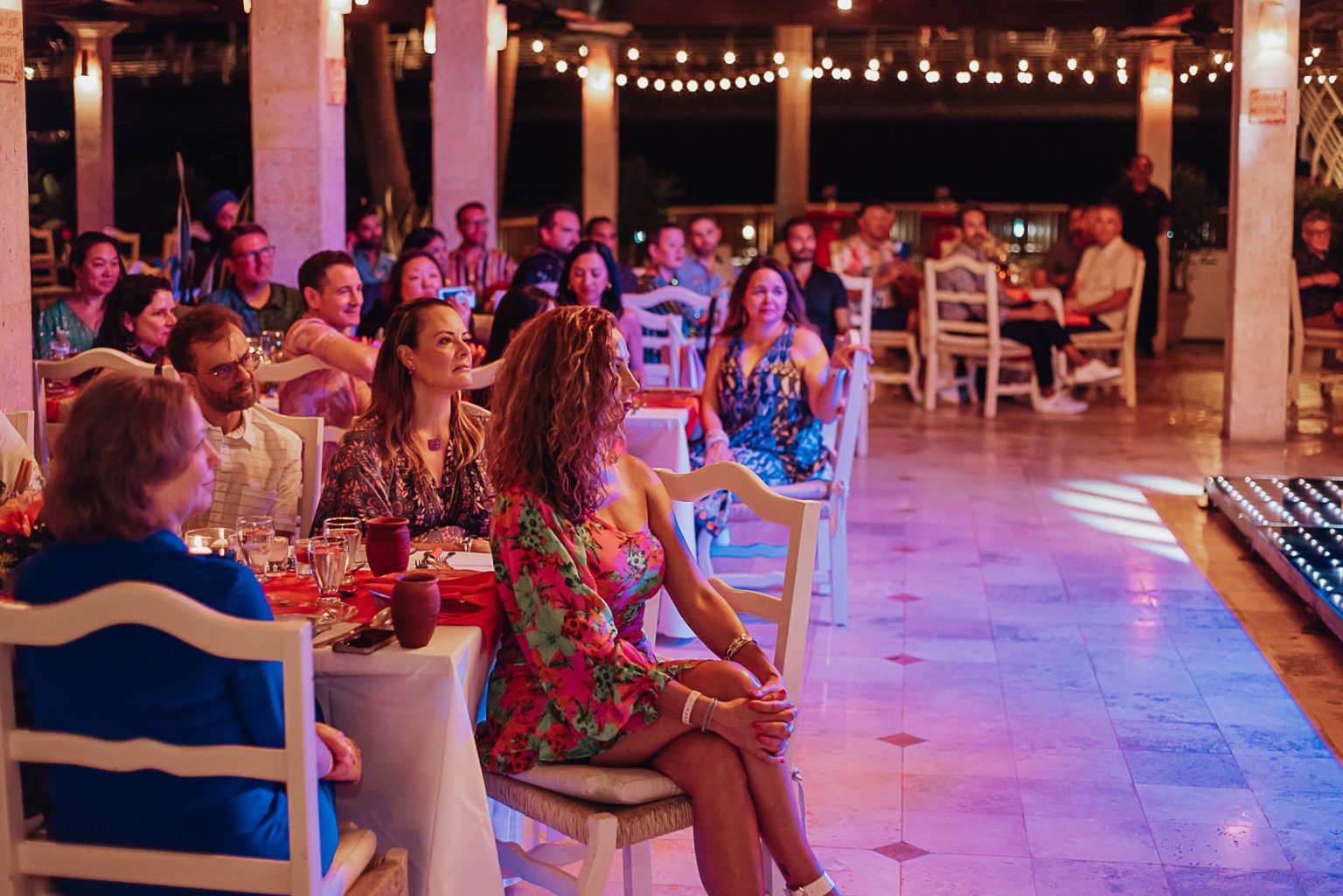Recepción de boda en el salón de Oscar's en Puerto Vallarta